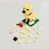 【100均ブロック】小さなLEGO風ブロック #37《Micro Block》ラブラドールレトリバー