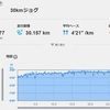 【30km】ヘロヘロのロングジョグ