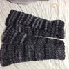 二目ゴム編みのマフラー