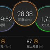 マラソン練習11月27日(日)