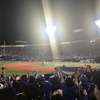 我慢できずの、横浜スタジアム交流戦