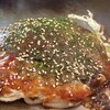 札幌市　広島風お好み焼き　ひなちゃん　/　カウンターで焼いてもらったお好み焼きを