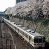 中央線金山駅の桜