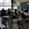 全国学調・確認問題に取り組む５６年生