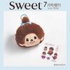 【雑誌】付録：モンチッチ フェイスポーチチャーム＆ぷっくりシールセット『sweet (スウィート) 2026年7月号増刊』2026年6月12日発売