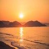 夏の海の朝の風景（＋カメラ雑感）