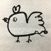 鶏の絵