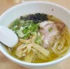 魂麺＠本八幡　11/26、27限定　「焼きあごラーメン塩味」「比内地鶏チャーシューご飯」