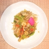 今日の給食　皿うどん・シュウマイ・パン　グルテンフリー♪