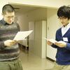 【大阪】解説待ちの様子