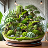 大型苔テラリウムの魅力と作り方ガイド