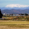 今朝の飯豊山