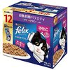 【31%OFF ⇒ ￥567 税込】  《フィリックス やわらかグリル 子ねこ お魚お肉バラエティ 50gX12袋》