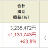 ジュニア NISA - 21 Week 49（191 週目 : + 113 万円）x 2