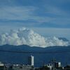 雲と富士山