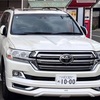 トヨタ　ランドクルーザーの盗難です。