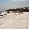 暑～い、大谷山から赤阪山の雪山縦走