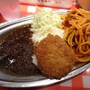 御徒町駅北口『スパゲッティのパンチョ・御徒町店』。(2024.8.31土)