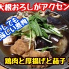 【レシピ】鶏肉と茄子と厚揚げのおろし煮！　さっぱり煮物です！