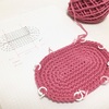 かぎ針編み 楕円底の編み方