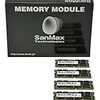 サンマックス SanMax ノート用メモリ 260pin DDR4-2133 (PC4-17000) 64GB(16GBx4枚) MicronDRAM搭載 5年保証 SMD4-S64GM-21P-Q