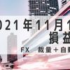 2021年11月1週目損益結果　+32万円