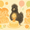 ぴよちゃん、2歳のお誕生日！