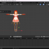 Blender で改変した VRoid アバターに Unity 上でポーズをとらせる