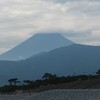 先日　沼津へ行ったときの　富士山が幻想的でした。