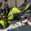 グロムをMC51純正ステップ流用でバックステップ化 ！！①