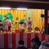 横浜市保土ヶ谷区上星川　杉山神社秋祭りで演奏しました