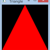 WindowsでOpenGLES --- 三角形描画