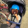 初めての自転車登園！