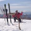 沙羅ちゃん三山Ⅰ天幕山(スキー)＆留辺志部山(つぼ足)＆江差牛山(スノーシュー)・・・三種の神器３Ｋ