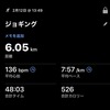２／12  ジョギング