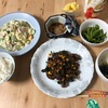 今日の晩御飯　夏バテです。ちゃちゃっと。