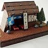 カワイ模型 風物詩シリーズ 1/60 茶みせ 制作
