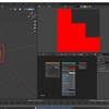 Blender2.8で[選択物->アクティブ]のベイクで色が混ざる場合の対処