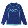 【ROXY ロキシー】キッズ / ガール UVカット長袖ロゴラッシュガード (1