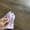 【オイル仕上げのMMテーブル】無垢材は油性マジックで落書きされても大丈夫