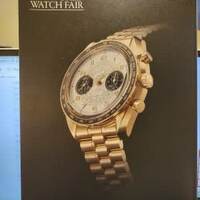 日本橋三越第２７回ワールドウォッチフェア、今年も観てきたんだね：D