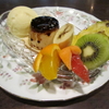 喫茶　King of Kings でプリンアラモード　大阪市北区