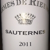 Carmes de Rieussec 2011