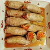 Meat roll of vegetables