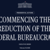 連邦政府の規模縮小：トランプ政権の大統領令