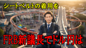 FX実践解説、FRB新議長決定「ドル円はどっち、シートベルトの着用を！」（2026年1月30日)