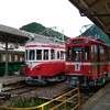 岐阜県美濃市の旧名鉄美濃駅舎