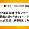 RubyKaigi 2025 参加レポート#2 〜世界最大級のRubyイベント！？RubyKaigi 2025に初参戦してみた！〜