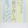 「経験学習入門」191ページまでの読書ログ #今日の30分