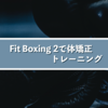 Fit Boxing 2で体矯正トレーニング